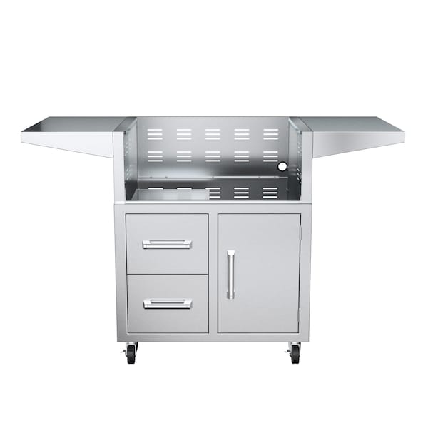 Edgestar 30 Cart with Door and Drawer Combo for GRL300 Series Grills GRL300CART - main